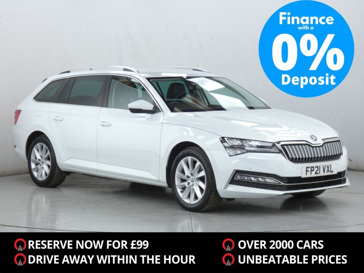 SKODA SUPERB 1.4 SE TECHNOLOGY IV DSG 5D 215 BHP - 2021 - £13,990