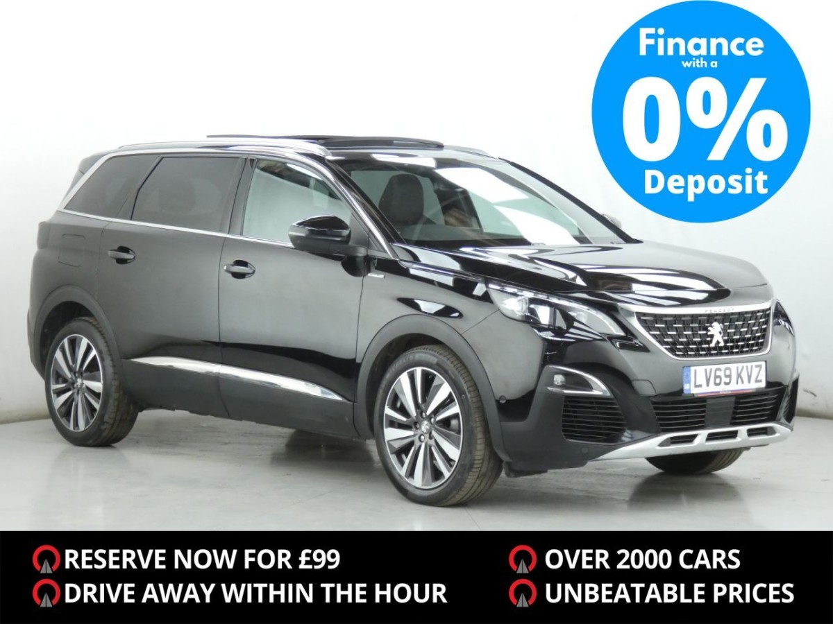 PEUGEOT 5008 1.2 PURETECH S/S GT LINE PREMIUM 5D 130 BHP - 2019 - £17,790