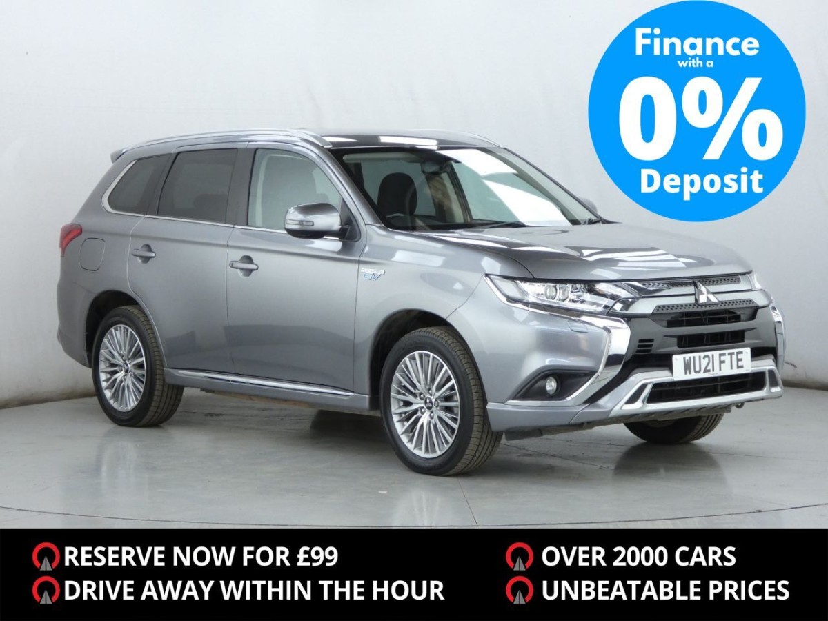 MITSUBISHI OUTLANDER 2.4 PHEV DESIGN 5D 222 BHP - 2021 - £16,990