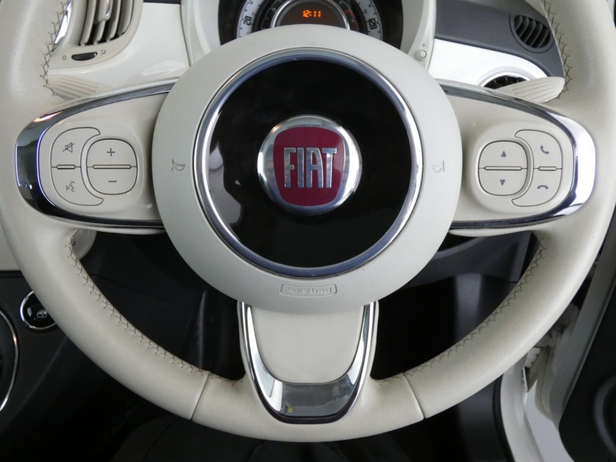 FIAT 500 1.2 LOUNGE DUALOGIC 3D 69 BHP - 2016 - £11,400