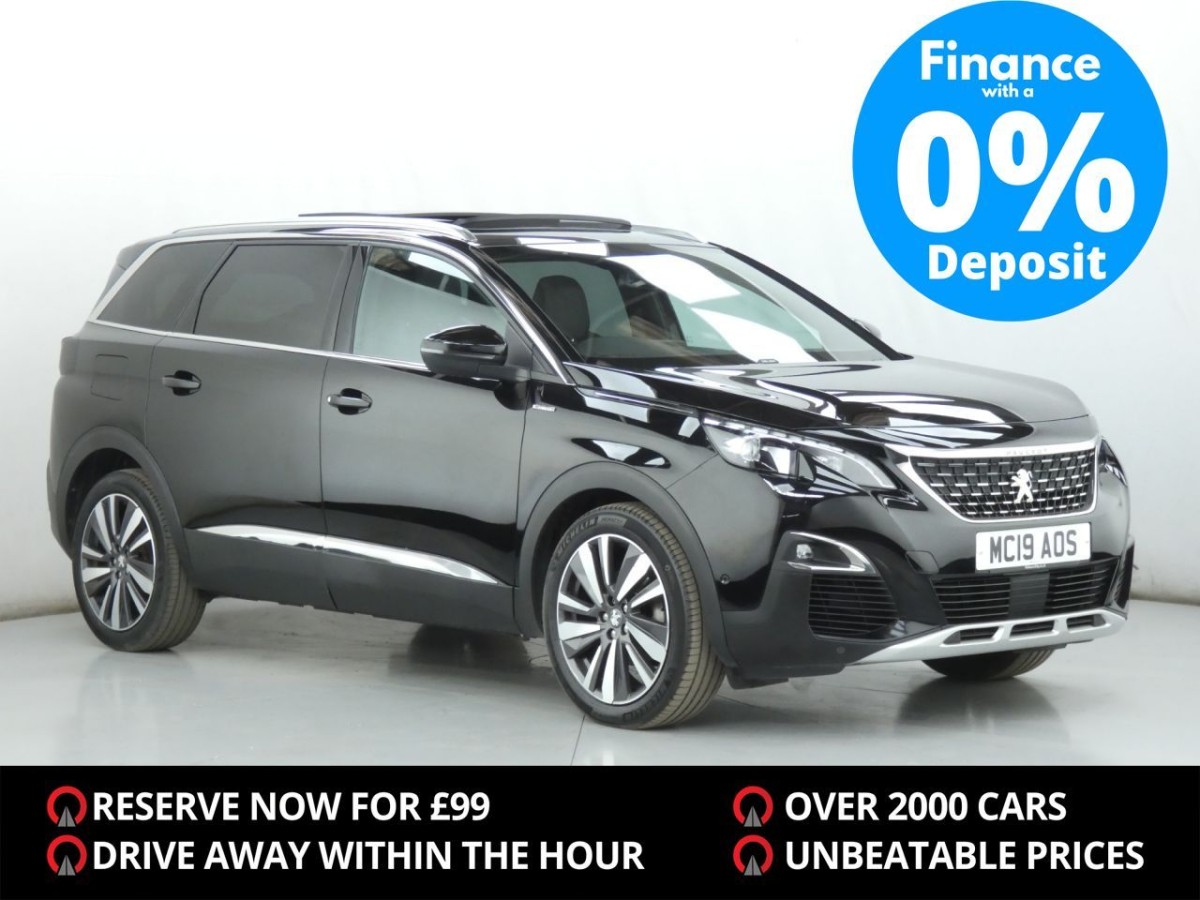 PEUGEOT 5008 1.5 BLUEHDI S/S GT LINE PREMIUM 5D 129 BHP - 2019 - £17,990