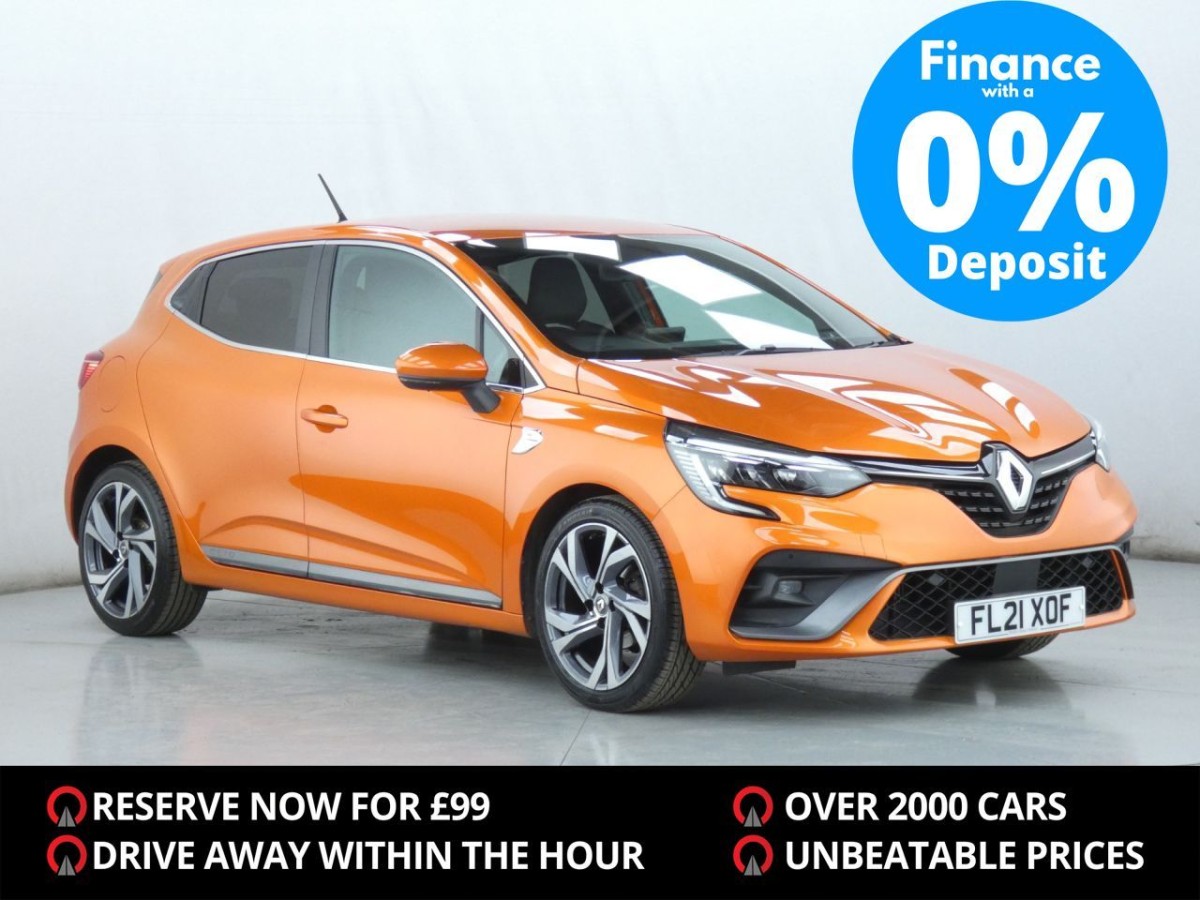 RENAULT CLIO 1.0 RS LINE TCE 5D 90 BHP - 2021 - £9,990