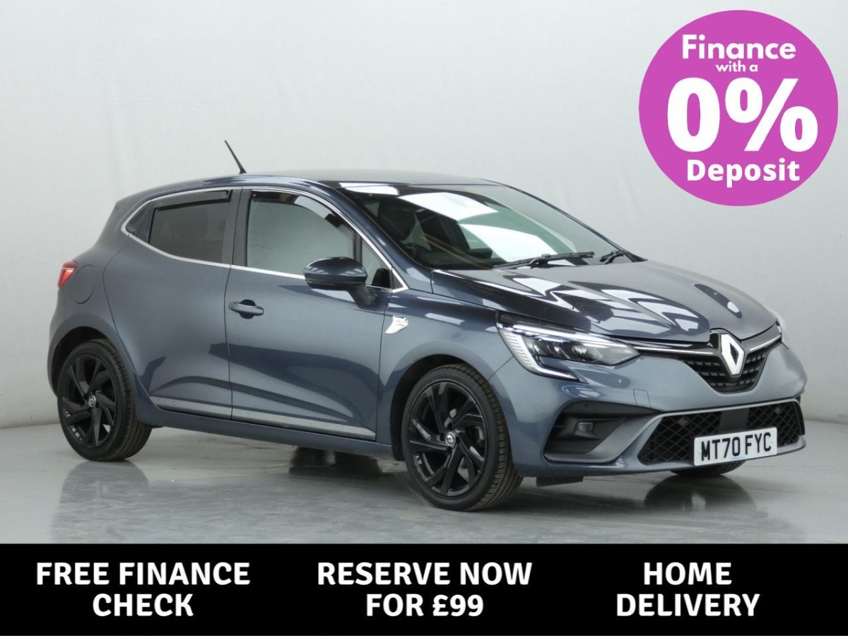 RENAULT CLIO 1.0 RS LINE TCE 5D 100 BHP - 2020 - £11,990