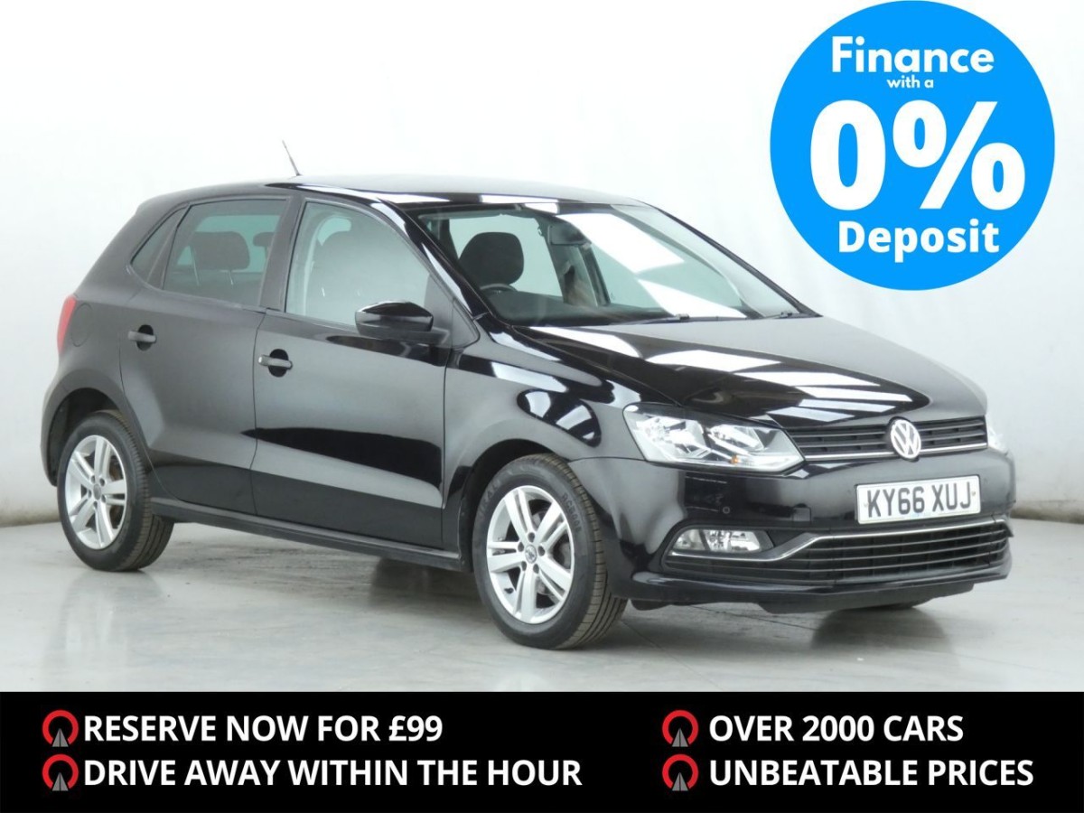 VOLKSWAGEN POLO 1.4 MATCH TDI 5D 74 BHP - 2016 - £7,700