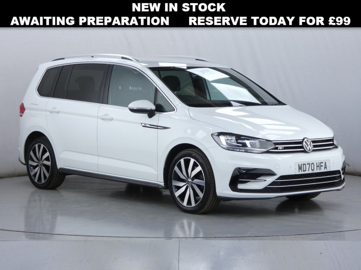 VOLKSWAGEN TOURAN 1.5 R-LINE TSI DSG 5D 148 BHP - 2021 - £20,990