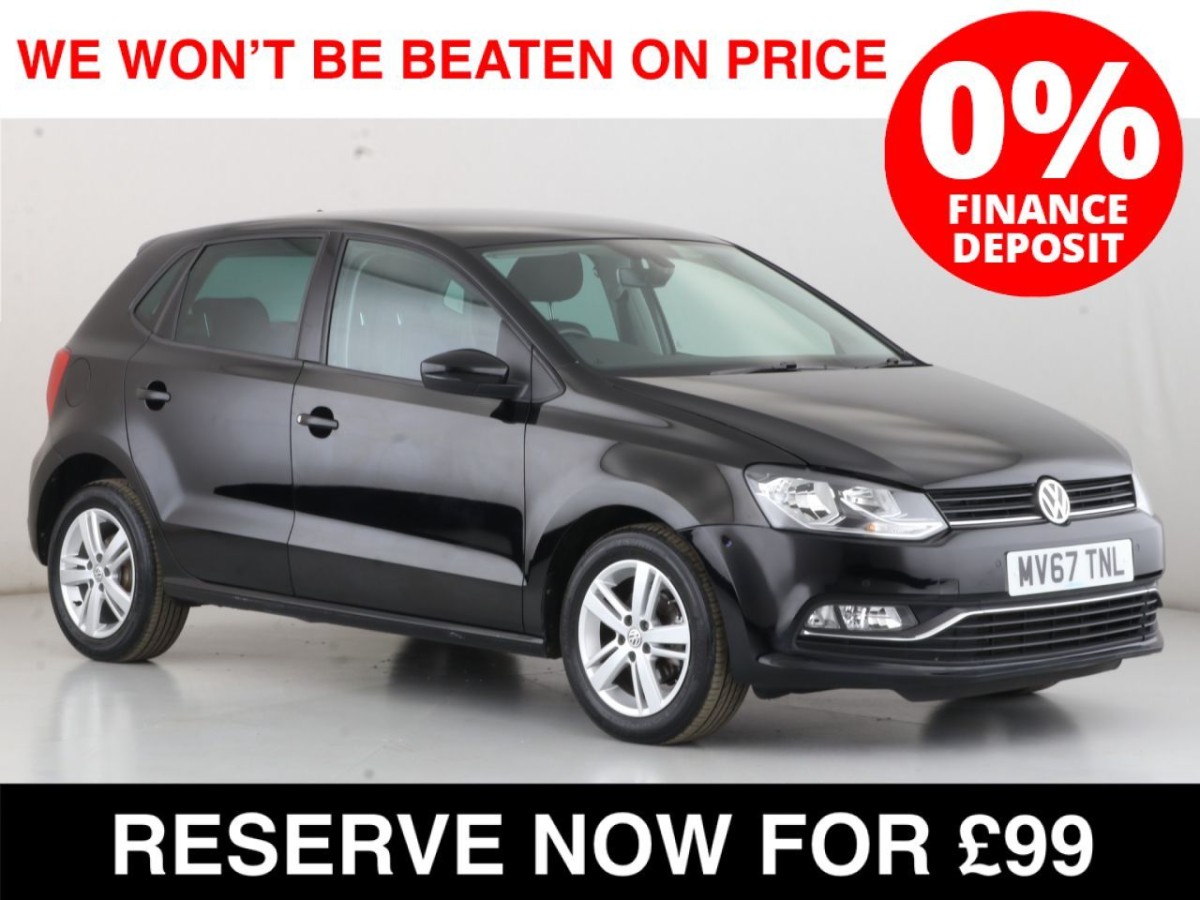 VOLKSWAGEN POLO 1.0 MATCH EDITION 5D 60 BHP - 2017 - £10,990