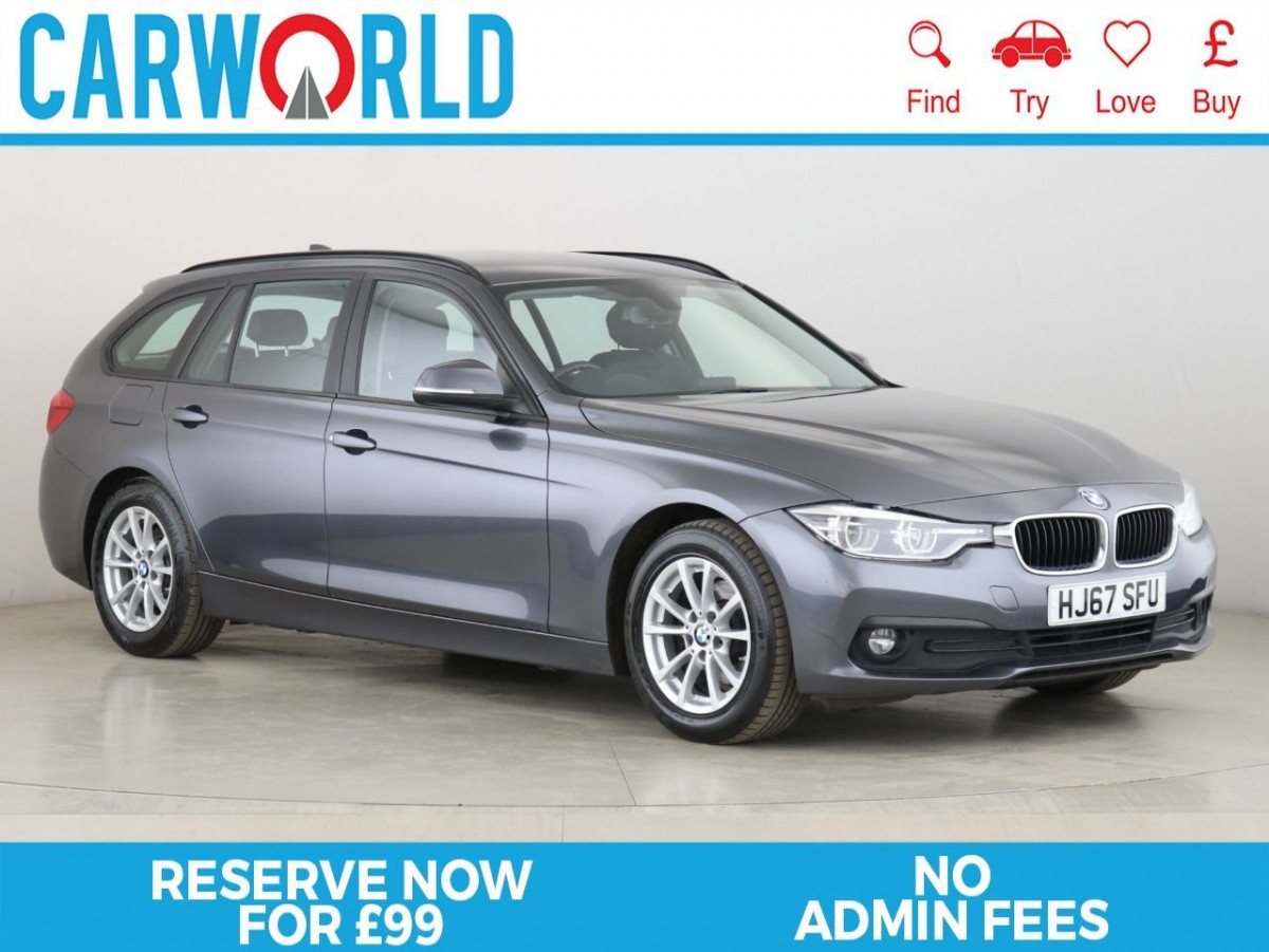 BMW 3 SERIES 2.0 320D ED PLUS TOURING 5D 161 BHP - 2017 - £11,400