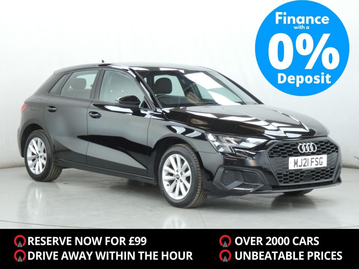 AUDI A3 1.5 SPORTBACK TFSI TECHNIK 5D 148 BHP - 2021 - £14,700