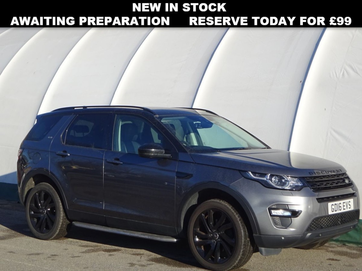 LAND ROVER DISCOVERY SPORT 2.0 TD4 HSE BLACK 5D 180 BHP - 2016 - £18,990