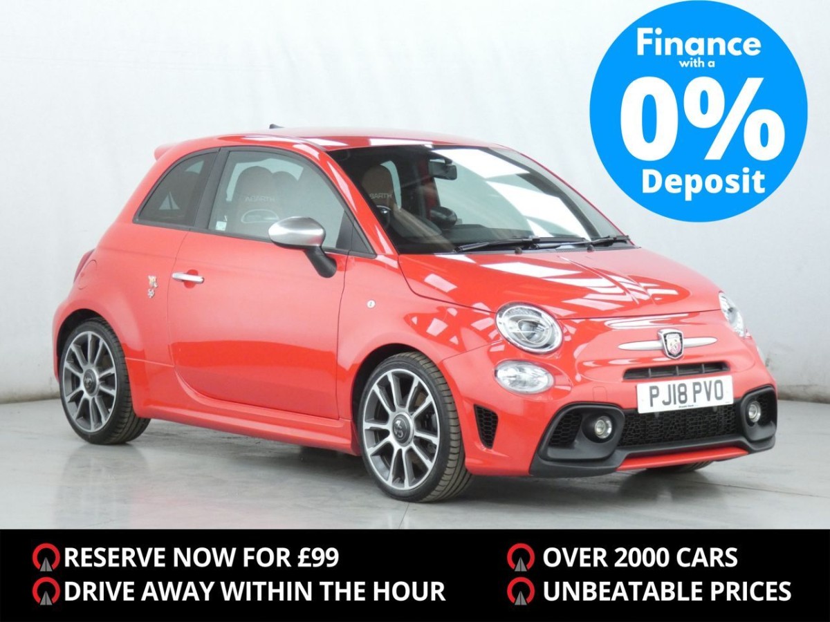 ABARTH 500 1.4 595 TURISMO 3D 162 BHP - 2018 - £9,700