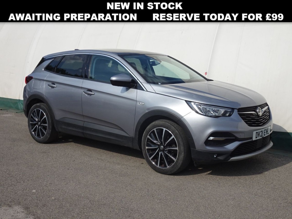 VAUXHALL GRANDLAND X 1.2 ELITE NAV 5D 129 BHP - 2021 - £12,700