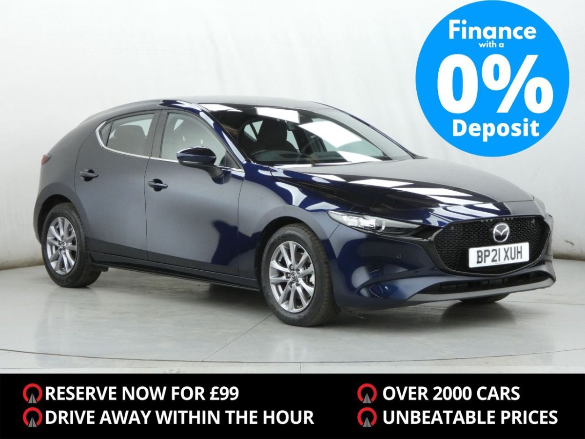 MAZDA 3 2.0 SE-L LUX MHEV 5D 121 BHP - 2021 - £15,400