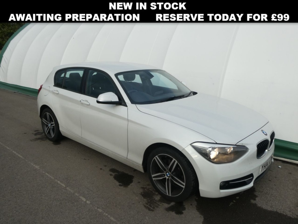 BMW 1 SERIES 2.0 116D SPORT 5D 114 BHP HATCHBACK - 2014 - £7,990