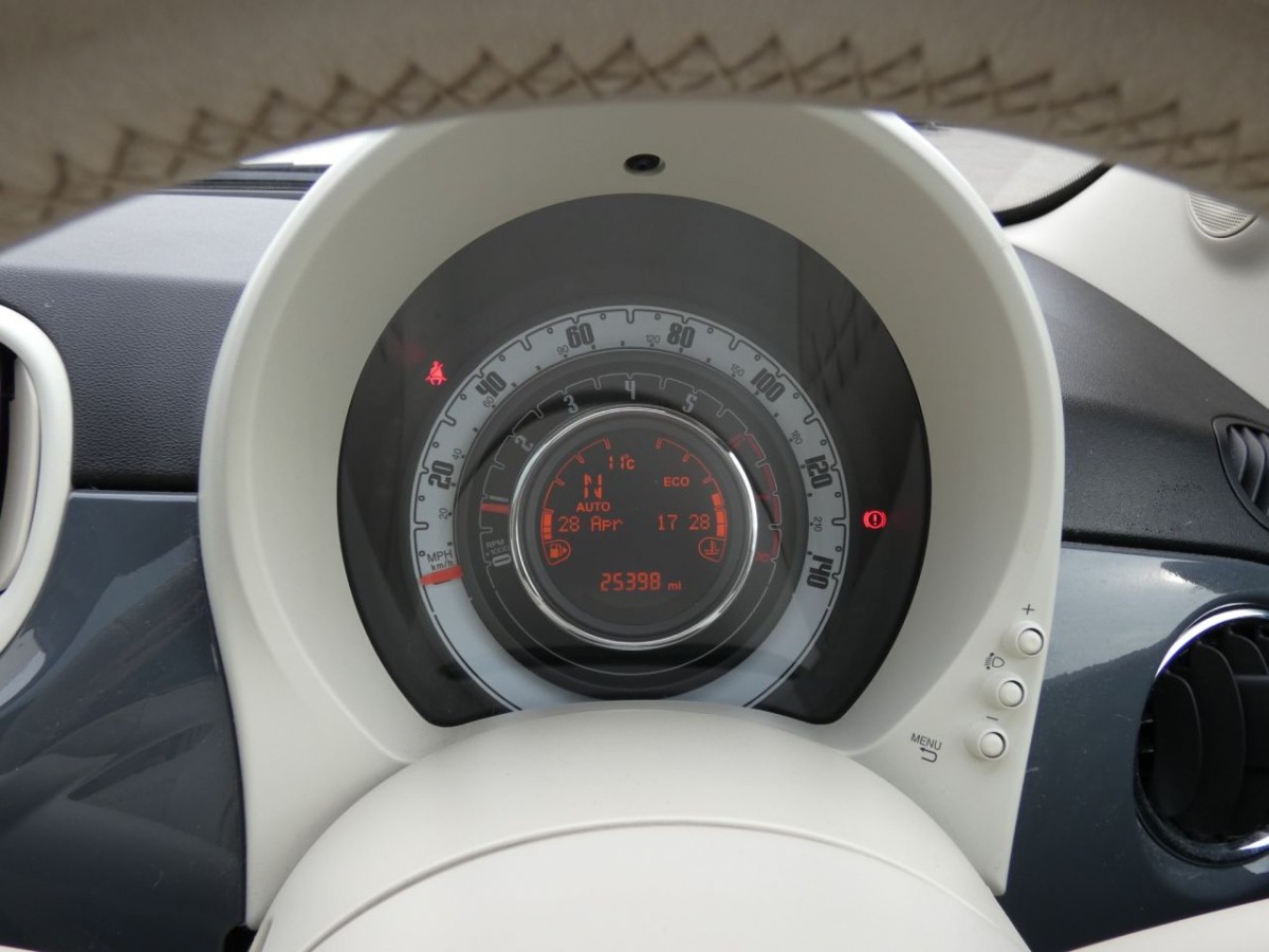 FIAT 500 1.2 LOUNGE DUALOGIC 3D 69 BHP - 2019 - £12,300