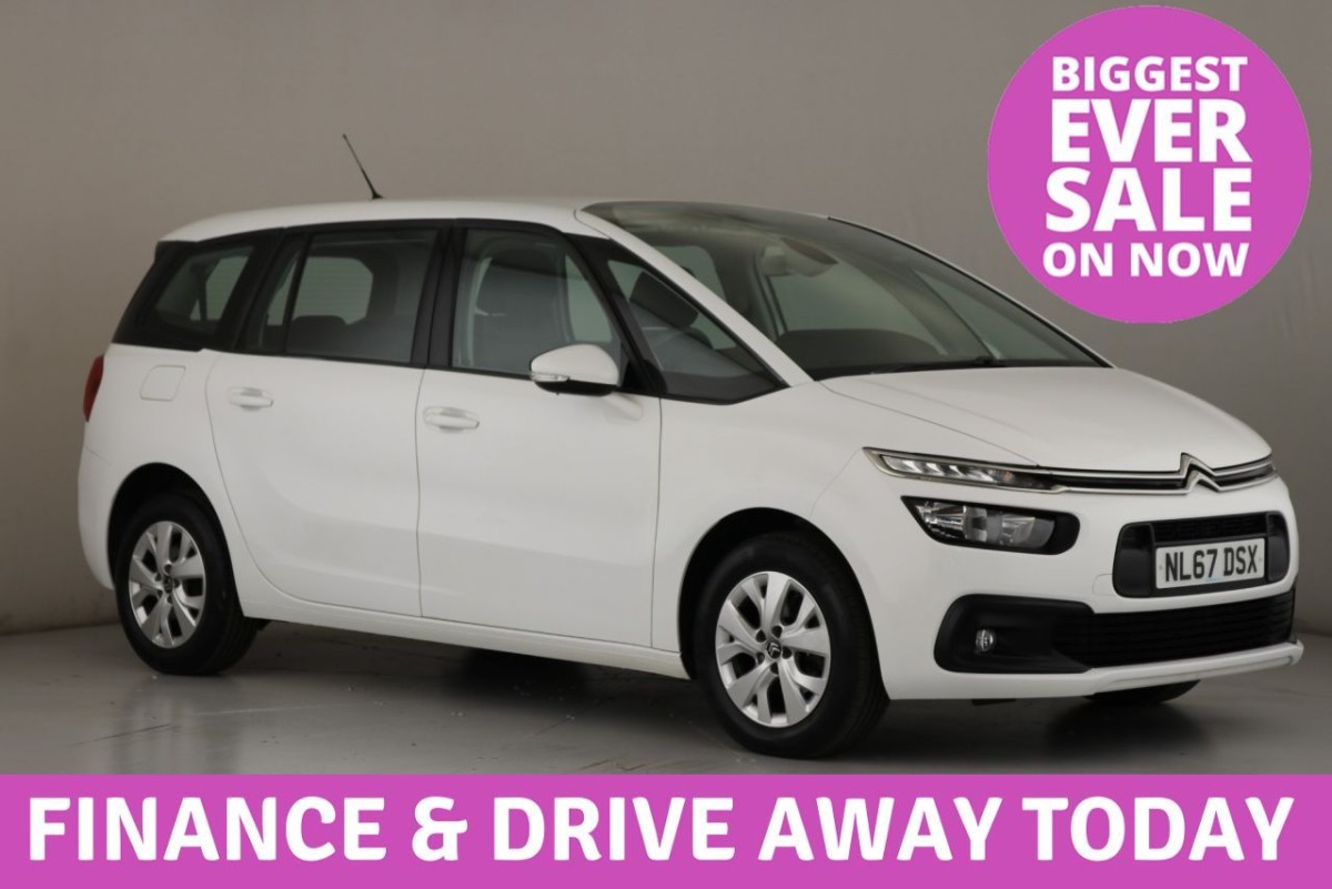 CITROEN C4 GRAND PICASSO 1.6 BLUEHDI TOUCH EDITION S/S 5D 98 BHP - 2018 - £13,400