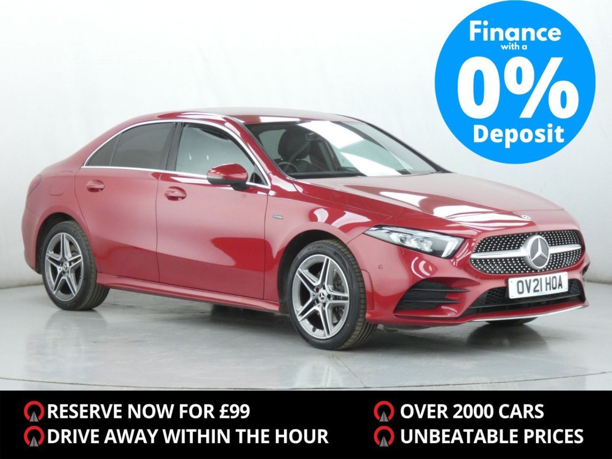 MERCEDES-BENZ A-CLASS 1.3 A 250 E AMG LINE EXECUTIVE 4D 259 BHP - 2021 - £13,400