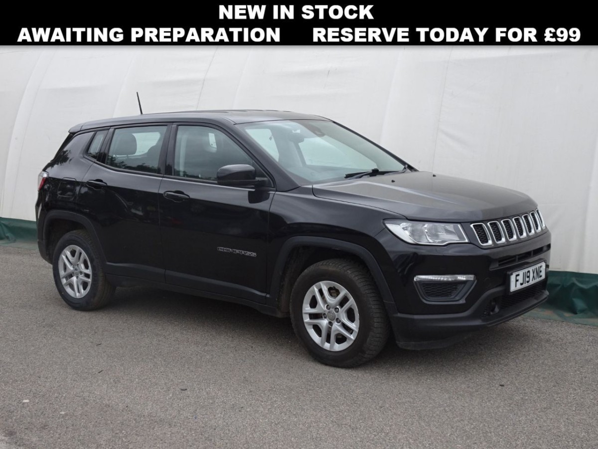 JEEP COMPASS 1.6 MULTIJET II SPORT 5D 118 BHP - 2019 - £10,700