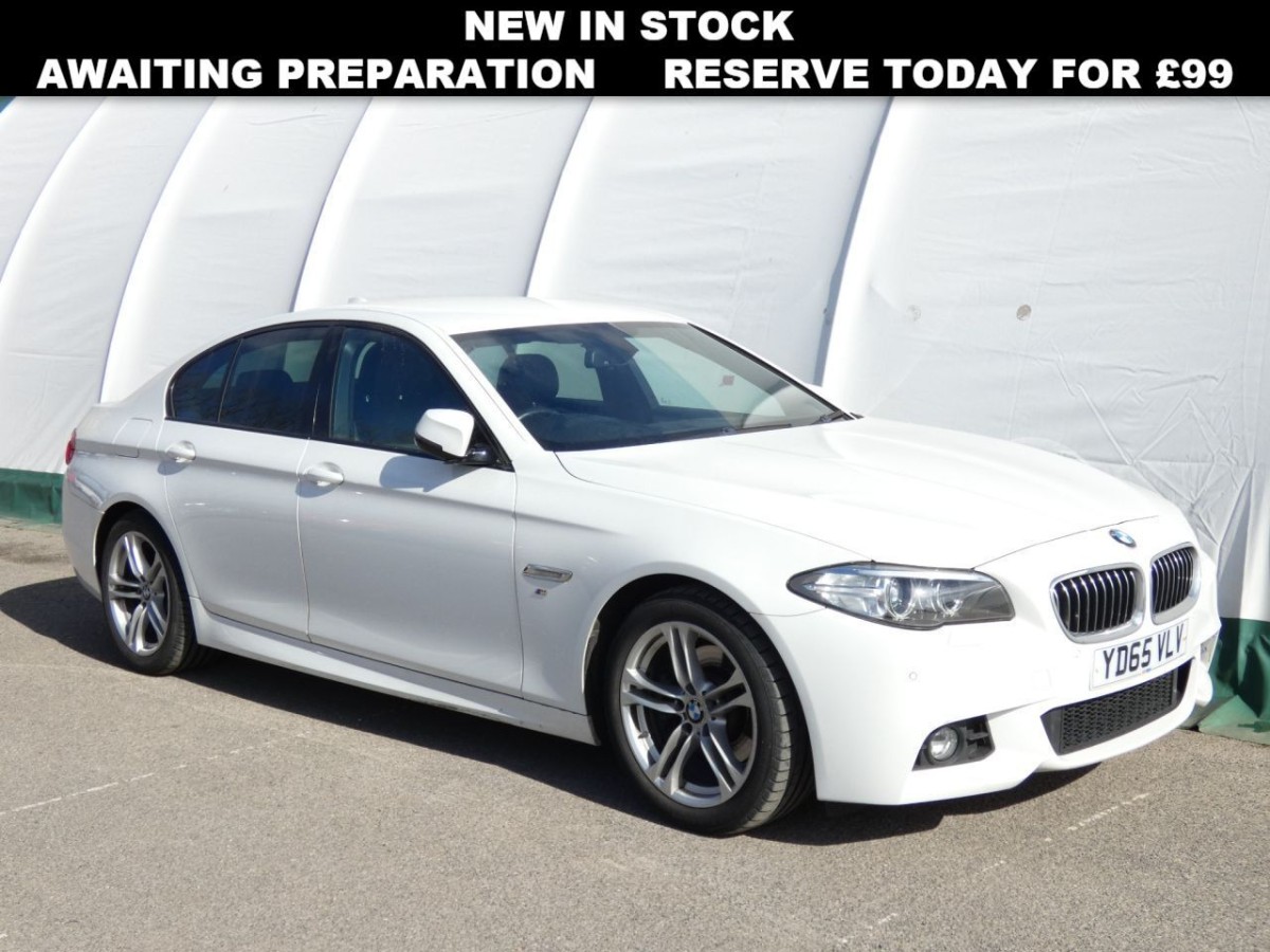 BMW 5 SERIES 2.0 520D M SPORT 4D 188 BHP - 2015 - £15,700