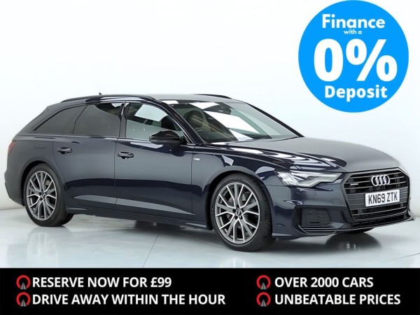 AUDI A6 AVANT 2.0 AVANT TFSI QUATTRO S LINE BLACK EDITION 5D 242 BHP