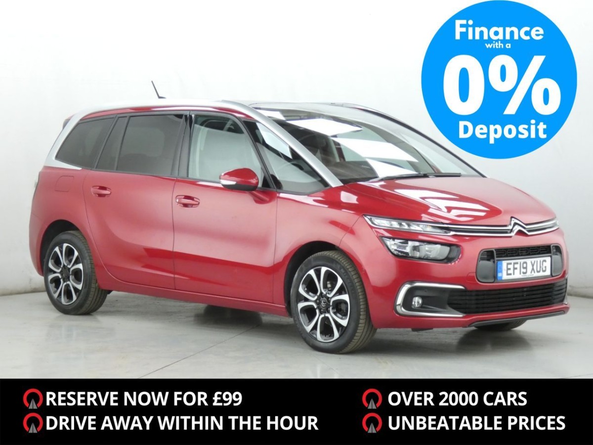 CITROEN GRAND C4 SPACETOURER 1.2 PURETECH FLAIR S/S 5D 129 BHP - 2019 - £13,400