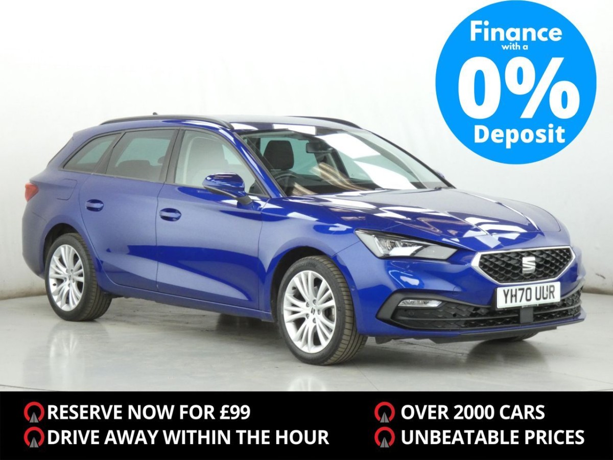 SEAT LEON 1.5 TSI EVO SE DYNAMIC 5D 129 BHP - 2020 - £13,700