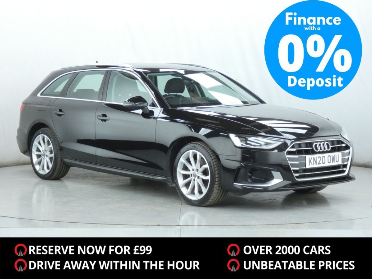 AUDI A4 2.0 AVANT TDI SPORT MHEV 5D 161 BHP - 2020 - £15,700