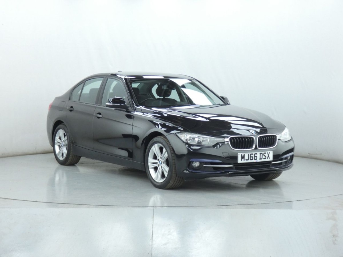 BMW 3 SERIES 2.0 320I SPORT 4D AUTO 181 BHP SALOON - 2016 - £11,990