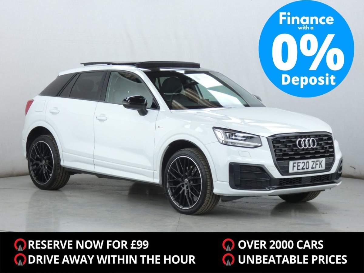 AUDI Q2 1.6 TDI BLACK EDITION 5D 114 BHP - 2020 - £12,400