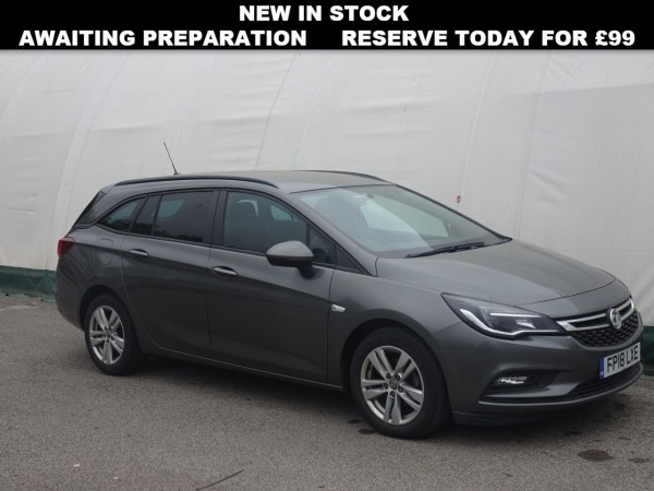 Carworld - VAUXHALL ASTRA 1.6 DESIGN CDTI ECOTEC S/S 5D 108 BHP