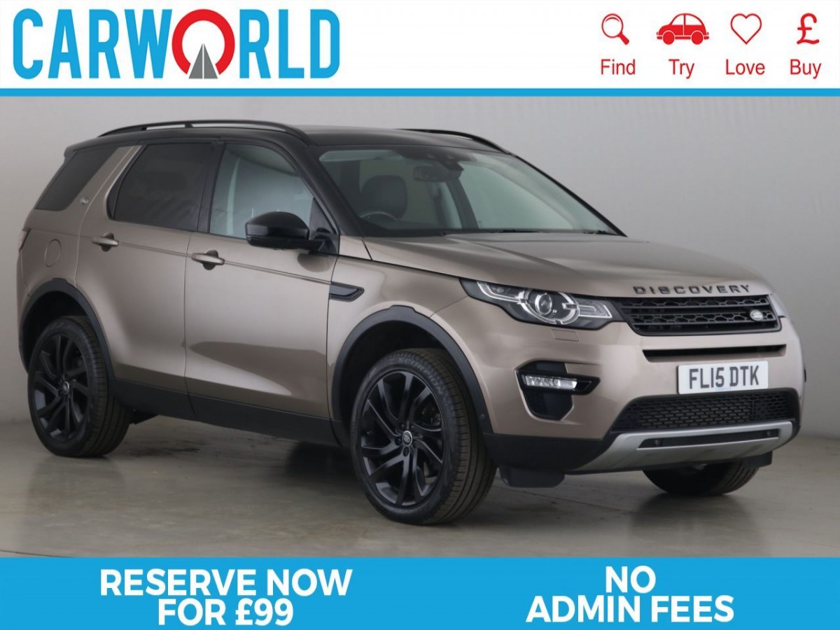 LAND ROVER DISCOVERY SPORT 2.2 SD4 HSE LUXURY 5D 190 BHP - 2015 - £21,300