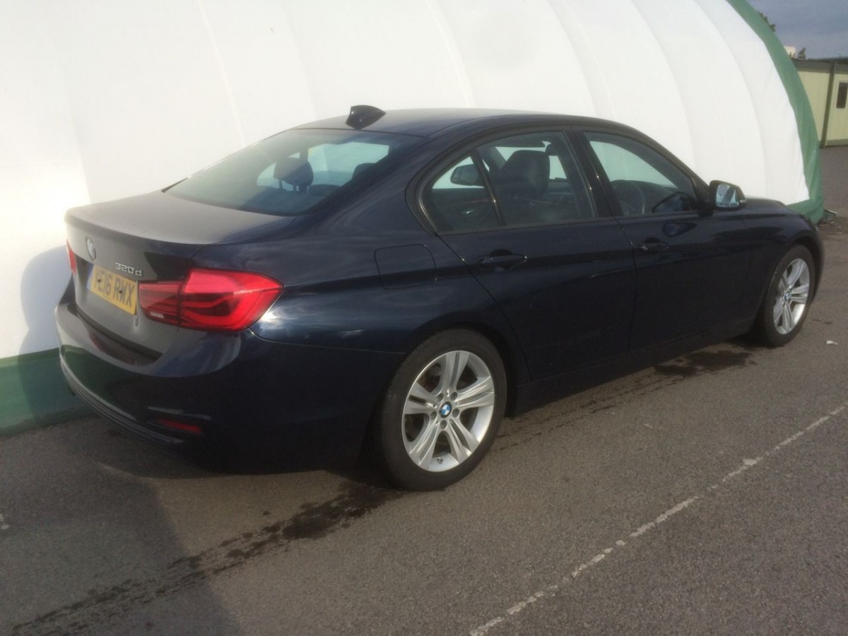BMW 3 SERIES 2.0 320D ED SPORT 4D 161 BHP - 2016 - £12,600