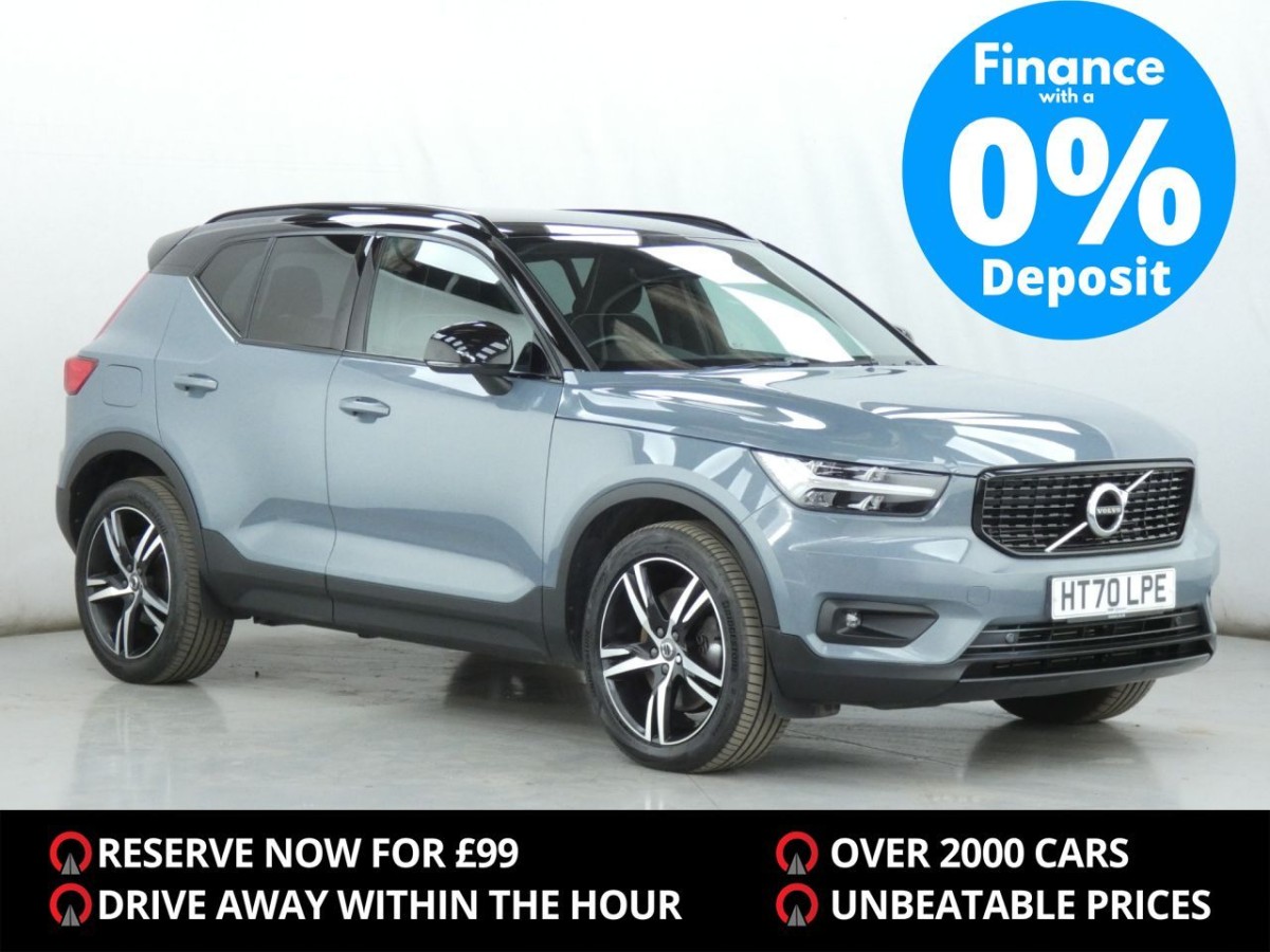 VOLVO XC40 1.5 RECHARGE T4 R-DESIGN 5D 208 BHP - 2021 - £18,700