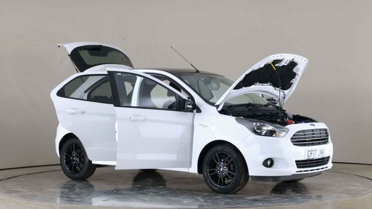 FORD KA 1.2 ZETEC WHITE EDITION 5D 84 BHP - 2017 - £7,400