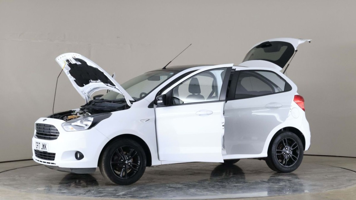 FORD KA 1.2 ZETEC WHITE EDITION 5D 84 BHP - 2017 - £7,400