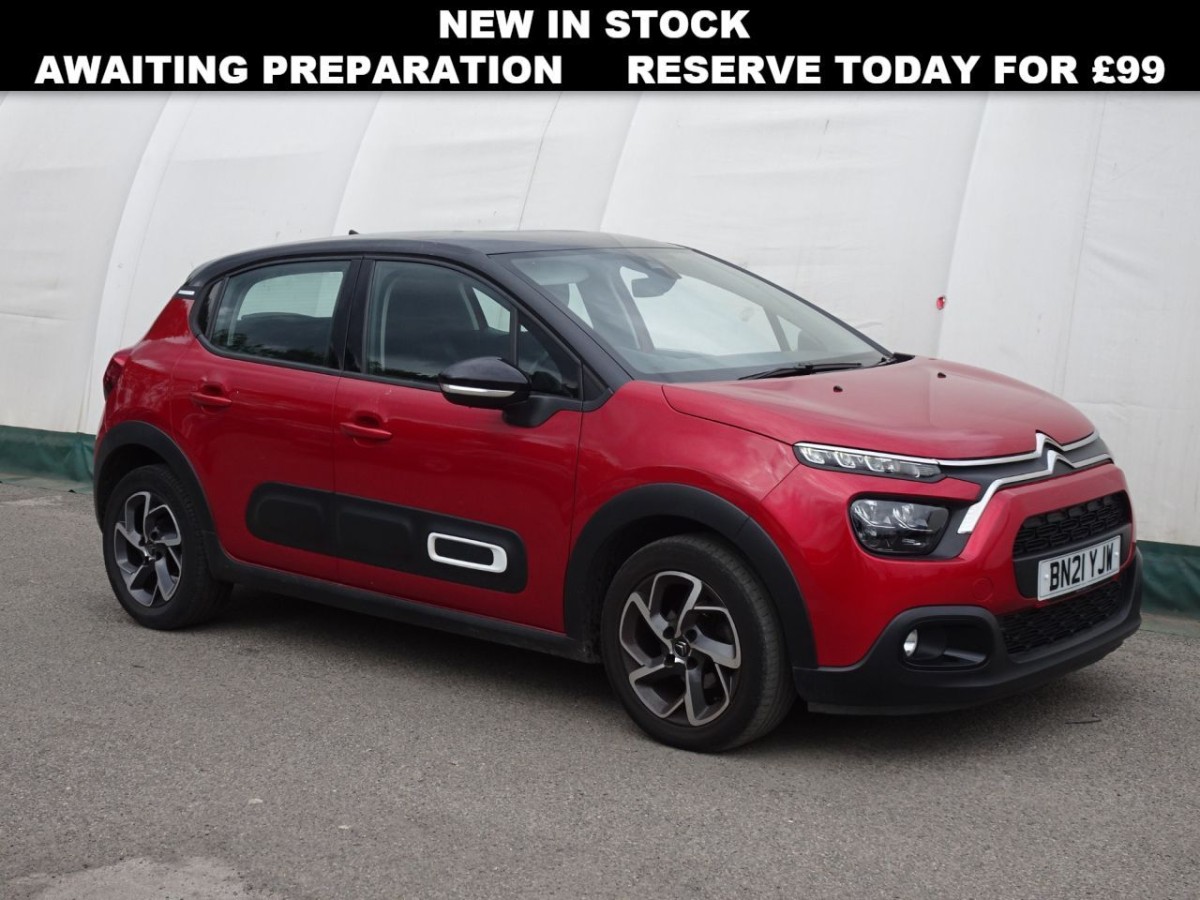 CITROEN C3 1.2 PURETECH FLAIR S/S 5D 82 BHP - 2021 - £7,990