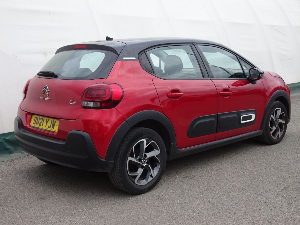 CITROEN C3 1.2 PURETECH FLAIR S/S 5D 82 BHP - 2021 - £7,990