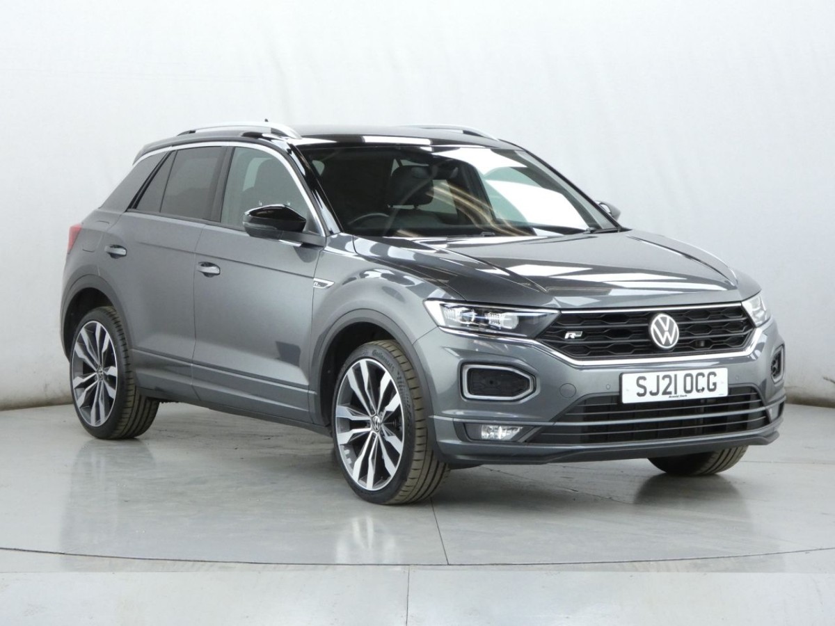 VOLKSWAGEN T-ROC 1.5 R-LINE TSI EVO 5D 148 BHP - 2021 - £20,990