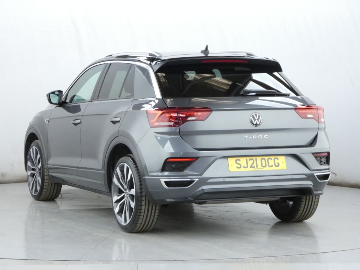 VOLKSWAGEN T-ROC 1.5 R-LINE TSI EVO 5D 148 BHP - 2021 - £20,990