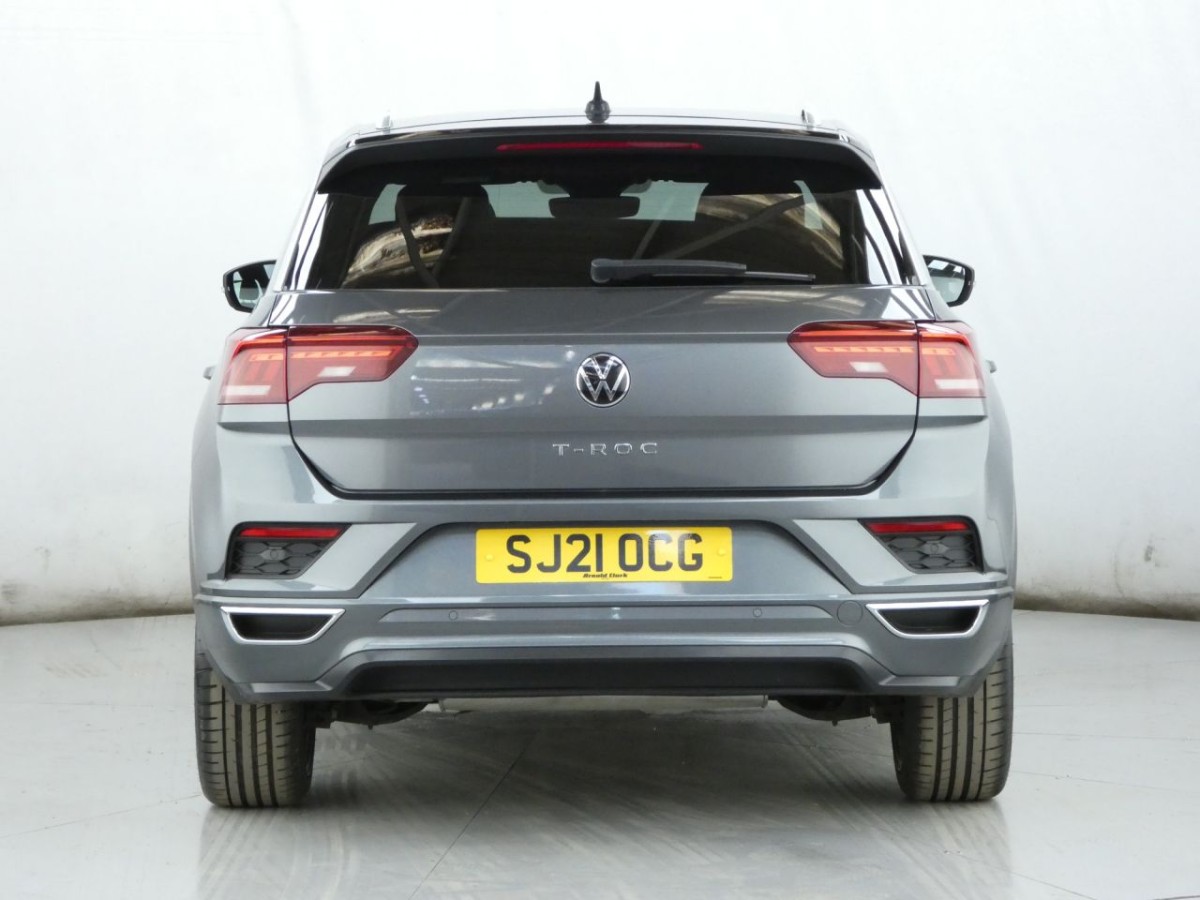 VOLKSWAGEN T-ROC 1.5 R-LINE TSI EVO 5D 148 BHP - 2021 - £20,990