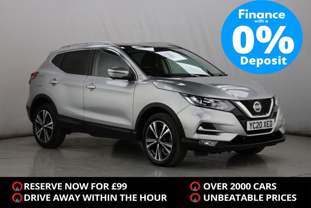 NISSAN QASHQAI 1.3 DIG-T N-CONNECTA 5D 140 BHP - 2020 - £12,400