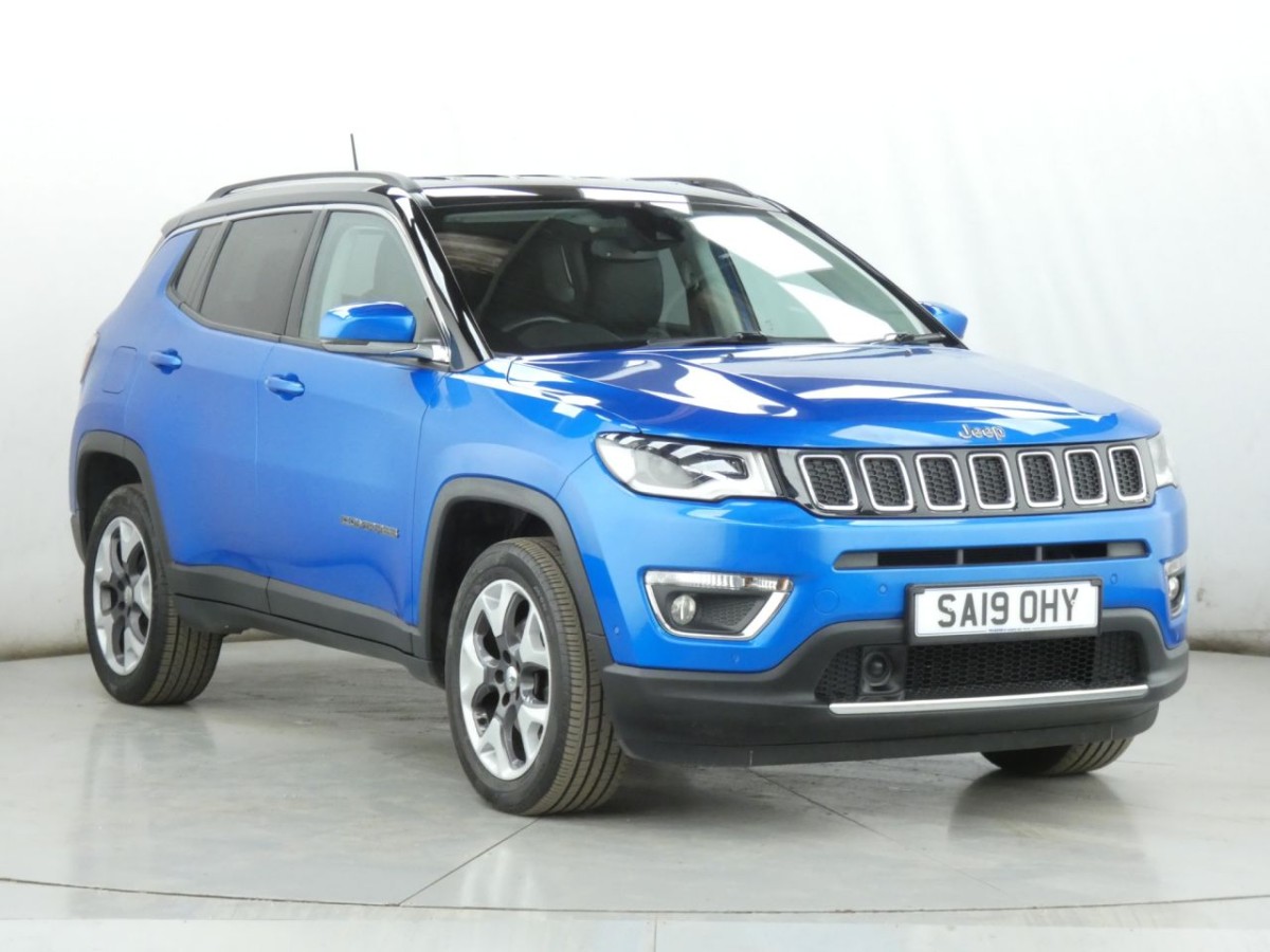 JEEP COMPASS 2.0 MULTIJET II LIMITED 5D 168 BHP - 2019 - £14,700