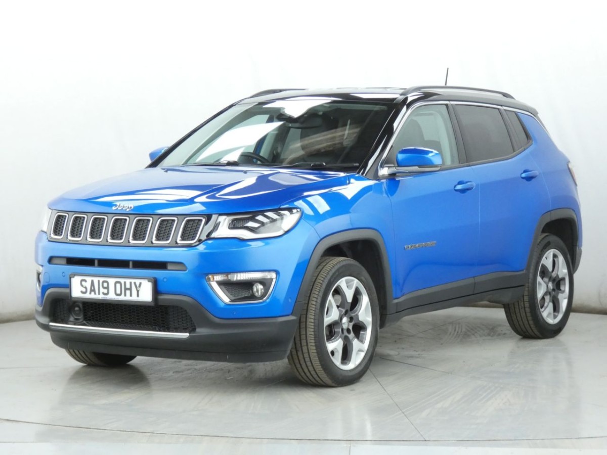 JEEP COMPASS 2.0 MULTIJET II LIMITED 5D 168 BHP - 2019 - £14,700