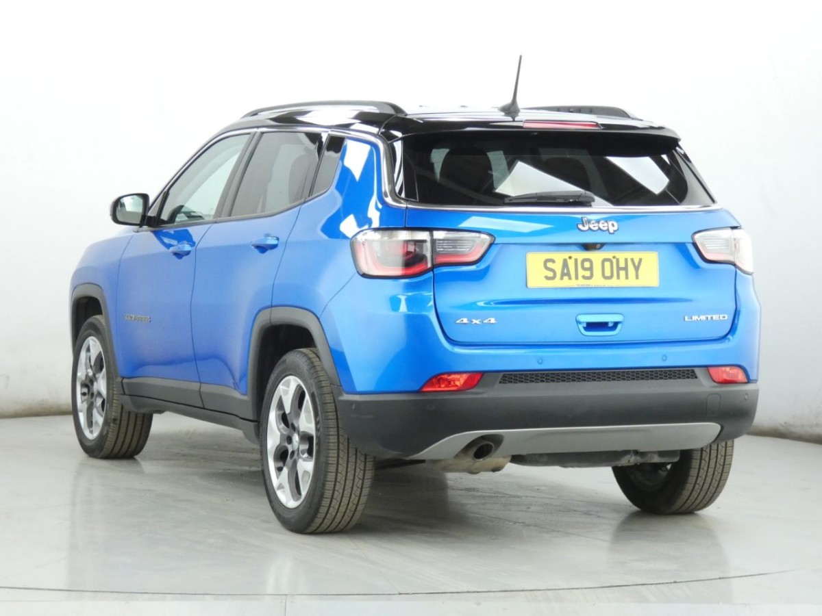 JEEP COMPASS 2.0 MULTIJET II LIMITED 5D 168 BHP - 2019 - £14,700