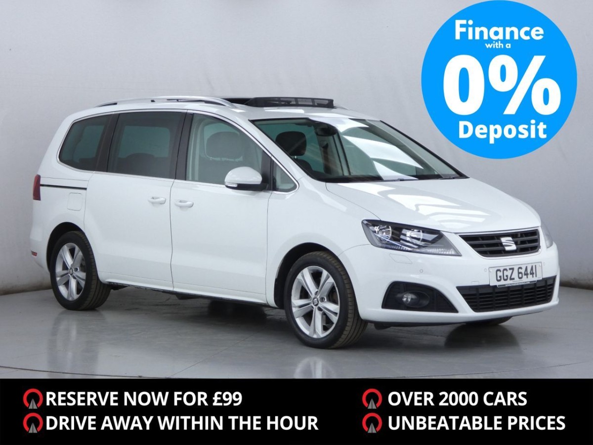 SEAT ALHAMBRA 2.0 TDI XCELLENCE 5D 148 BHP - 2017 - £14,990