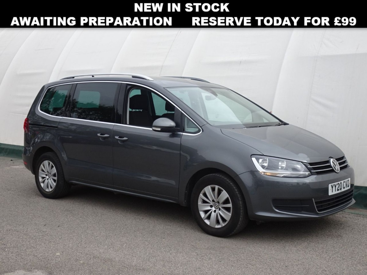 VOLKSWAGEN SHARAN 2.0 SE NAVIGATION TDI DSG 5D 148 BHP - 2020 - £22,990