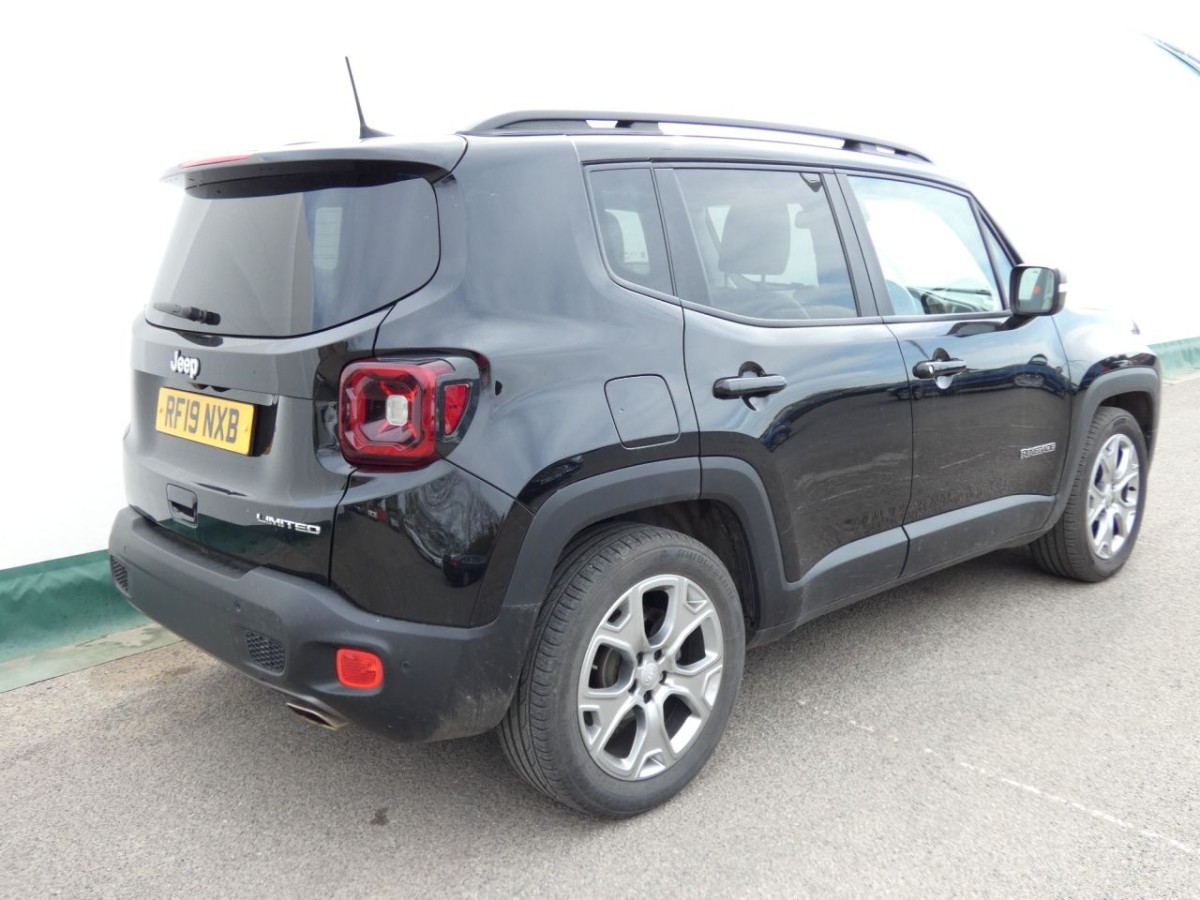 JEEP RENEGADE 1.0 LIMITED 5D 118 BHP - 2019 - £16,990