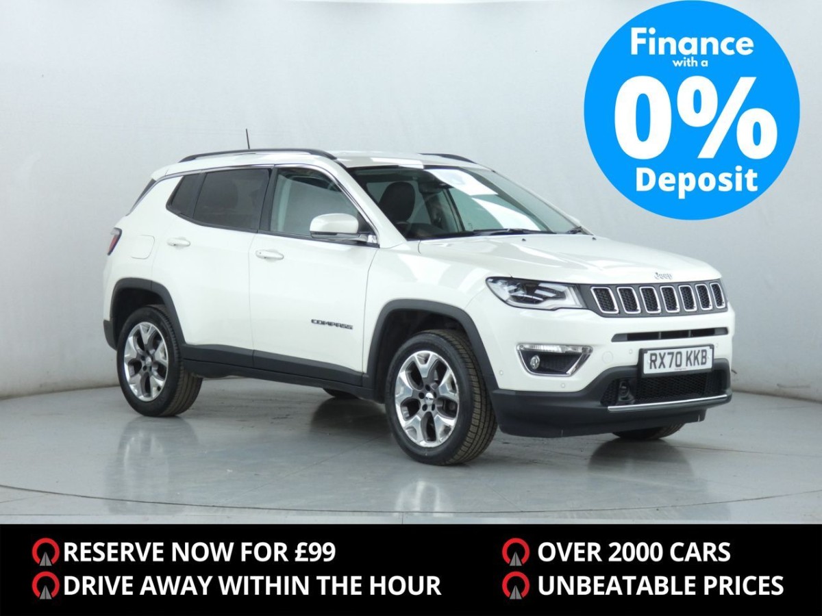 JEEP COMPASS 1.4 MULTIAIR II LIMITED 5D 168 BHP - 2020 - £17,990