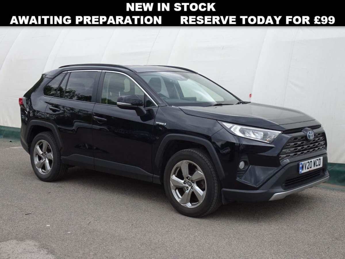 TOYOTA RAV4 2.5 VVT-I DESIGN 5D 219 BHP - 2020 - £16,790