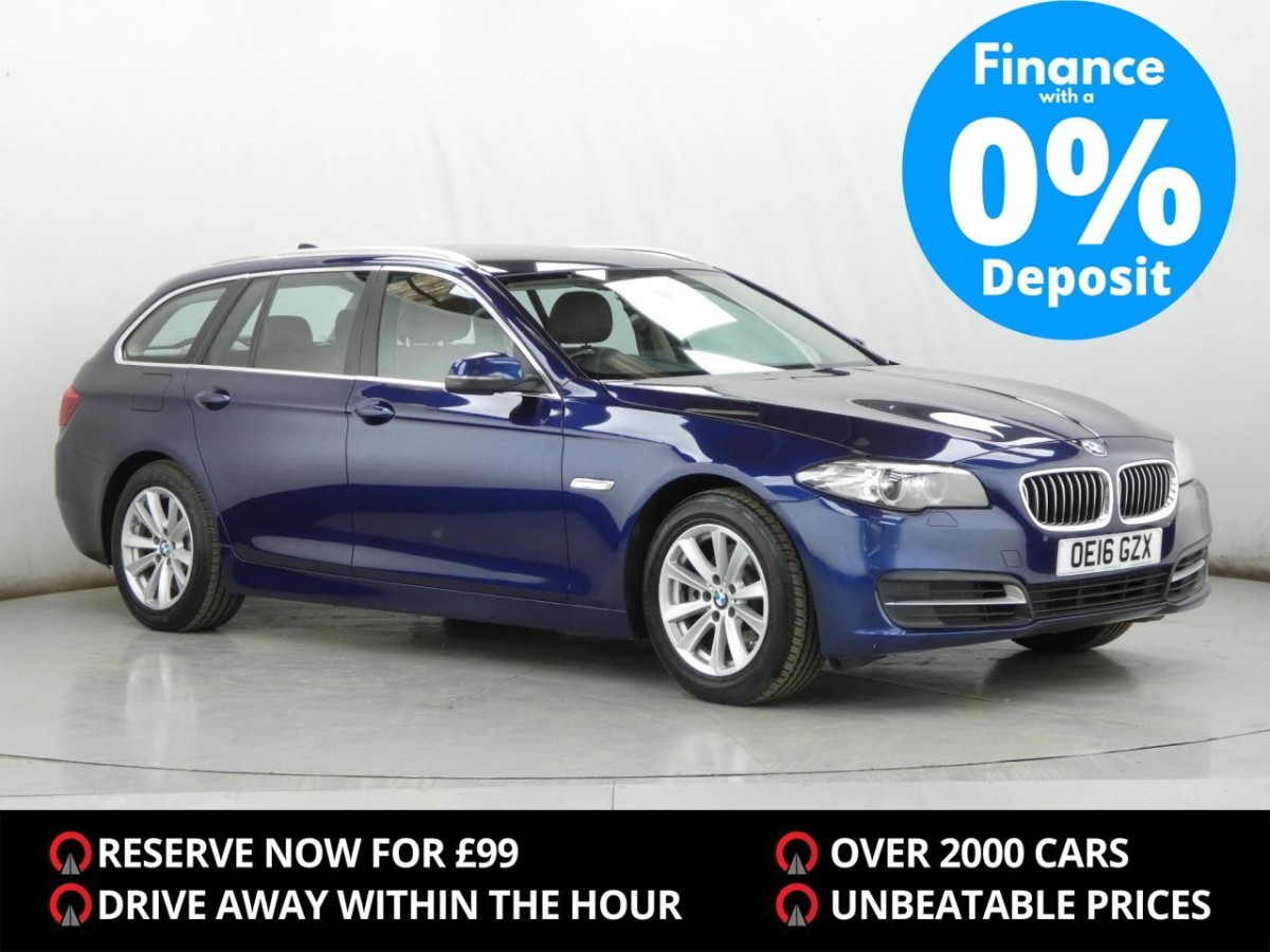 BMW 5 SERIES 2.0 520D SE TOURING 5D AUTO 188 BHP ESTATE - 2016 - £8,990