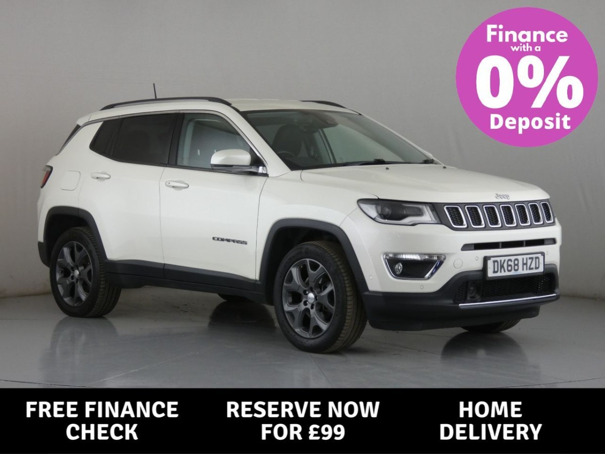 JEEP COMPASS 1.4 MULTIAIR II LIMITED 5D 138 BHP - 2018 - £14,990